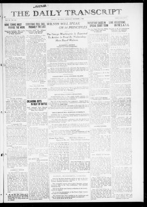The Daily Transcript  (Norman, Okla.), Vol. 6, No. 216, Ed. 1 Thursday, December 5, 1918