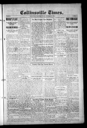Collinsville Times. (Collinsville, Okla.), Vol. 10, No. 12, Ed. 1 Tuesday, November 11, 1913