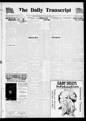 The Daily Transcript  (Norman, Okla.), Vol. 7, No. 97, Ed. 1 Wednesday, July 23, 1919