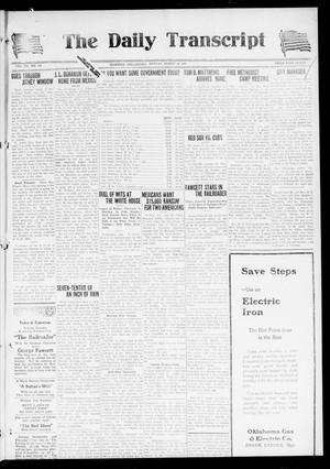The Daily Transcript  (Norman, Okla.), Vol. 7, No. 119, Ed. 1 Monday, August 18, 1919