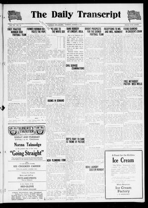 The Daily Transcript  (Norman, Okla.), Vol. 7, No. 126, Ed. 1 Tuesday, August 26, 1919