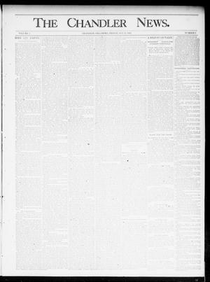 The Chandler News. (Chandler, Okla.), Vol. 5, No. 3, Ed. 1 Friday, October 11, 1895