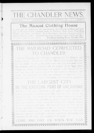 The Chandler News. (Chandler, Okla.), Vol. 7, No. 51, Ed. 1 Friday, September 9, 1898