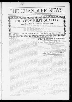 The Chandler News. (Chandler, Okla.), Vol. 8, No. 9, Ed. 1 Friday, November 18, 1898