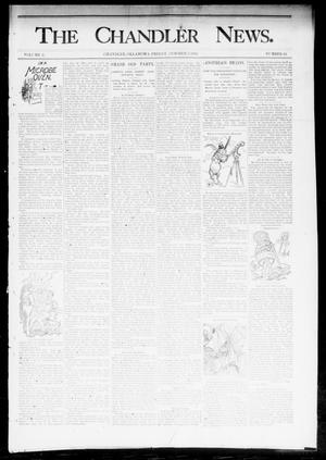 Primary view of object titled 'The Chandler News. (Chandler, Okla.), Vol. 3, No. 44, Ed. 1 Friday, October 5, 1894'.