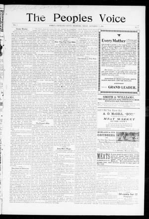 The Peoples Voice (Norman, Okla.), Vol. 7, No. 9, Ed. 1 Friday, September 23, 1898