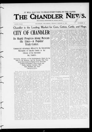 The Chandler News. (Chandler, Okla.), Vol. 9, No. 28, Ed. 1 Friday, March 30, 1900