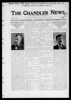 The Chandler News. (Chandler, Okla.), Vol. 10, No. 3, Ed. 1 Thursday, October 4, 1900