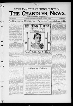 The Chandler News. (Chandler, Okla.), Vol. 10, No. 6, Ed. 1 Thursday, October 25, 1900