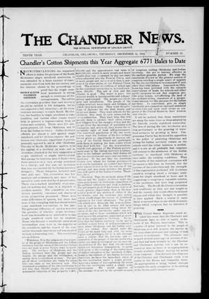 The Chandler News. (Chandler, Okla.), Vol. 10, No. 13, Ed. 1 Thursday, December 13, 1900