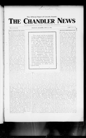 The Chandler News (Chandler, Okla.), Vol. 13, No. 40, Ed. 1 Thursday, June 23, 1904