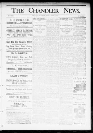 The Chandler News. (Chandler, Okla.), Vol. 2, No. 45, Ed. 1 Friday, July 21, 1893
