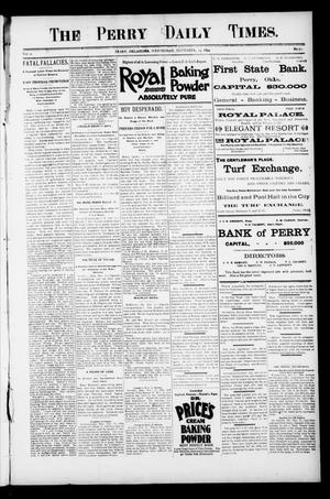 The Perry Daily Times. (Perry, Okla.), Vol. 2, No. 51, Ed. 1 Wednesday, November 14, 1894