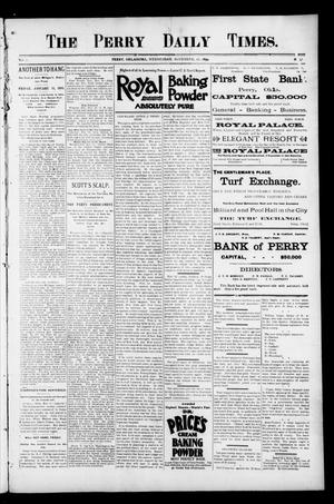 Primary view of object titled 'The Perry Daily Times. (Perry, Okla.), Vol. 2, No. 57, Ed. 1 Wednesday, November 21, 1894'.