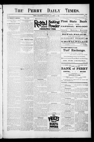 The Perry Daily Times. (Perry, Okla.), Vol. 2, No. 54, Ed. 2 Saturday, November 24, 1894