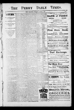 The Perry Daily Times. (Perry, Okla.), Vol. 2, No. 92, Ed. 1 Wednesday, January 9, 1895