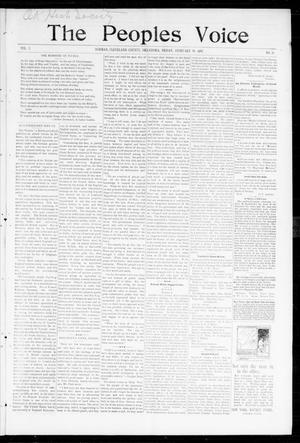 The Peoples Voice (Norman, Okla.), Vol. 5, No. 30, Ed. 1 Friday, February 19, 1897