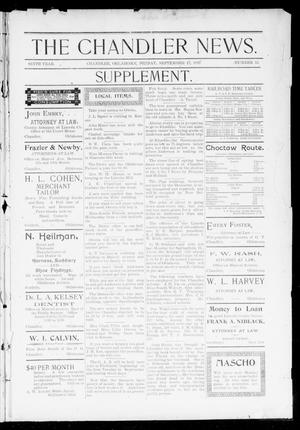 The Chandler News. (Chandler, Okla.), Vol. 6, No. 53, Ed. 2 Friday, September 17, 1897