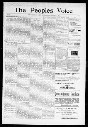 The Peoples Voice (Norman, Okla.), Vol. 6, No. 28, Ed. 1 Friday, February 4, 1898