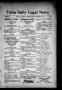 Primary view of Tulsa Daily Legal News (Tulsa, Okla.), Vol. 3, No. 31, Ed. 1 Thursday, February 6, 1913