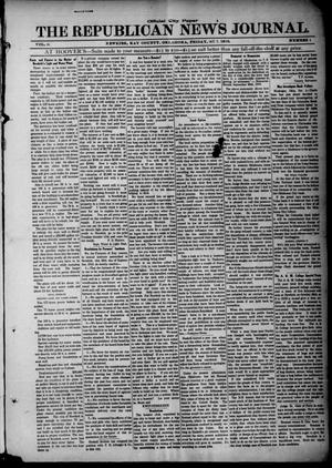 The Republican News Journal. (Newkirk, Okla.), Vol. 18, No. 4, Ed. 1 Friday, October 7, 1910