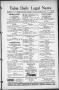 Thumbnail image of item number 1 in: 'Tulsa Daily Legal News (Tulsa, Okla.), Vol. 4, No. 89, Ed. 1 Wednesday, October 15, 1913'.
