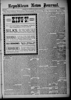 Republican News Journal. (Newkirk, Okla. Terr.), Vol. 9, No. 23, Ed. 1 Friday, March 21, 1902