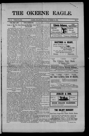 The Okeene Eagle. (Okeene, Okla.), Vol. 8, No. 6, Ed. 1 Friday, November 29, 1901