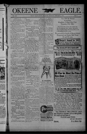 Okeene Eagle. (Okeene, Okla.), Vol. 21, No. 11, Ed. 1 Thursday, February 11, 1915