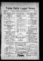 Thumbnail image of item number 1 in: 'Tulsa Daily Legal News (Tulsa, Okla.), Vol. 2, No. 197, Ed. 1 Saturday, December 21, 1912'.