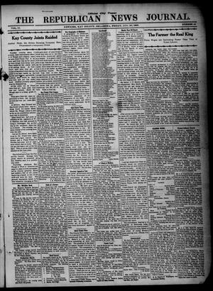 The Republican News Journal. (Newkirk, Okla.), Vol. 16, No. 49, Ed. 1 Friday, August 20, 1909