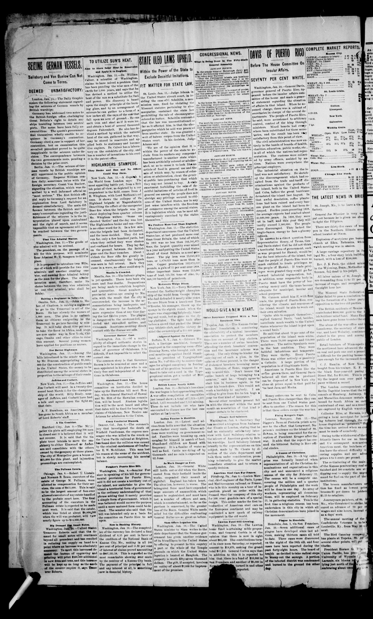 The Payne County Populist. (Stillwater, Okla.), Vol. 9, No. 19, Ed. 1 Thursday, January 18, 1900
                                                
                                                    [Sequence #]: 2 of 8
                                                