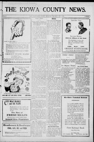 The Kiowa County News. (Lone Wolf, Okla.), Vol. 20, No. 10, Ed. 1 Thursday, February 3, 1921