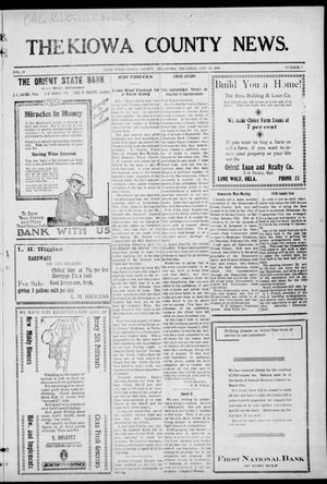 The Kiowa County News. (Lone Wolf, Okla.), Vol. 19, No. 7, Ed. 1 Thursday, January 29, 1920