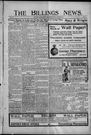 The Billings News. (Billings, Okla.), Vol. 11, No. 23, Ed. 1 Friday, March 4, 1910