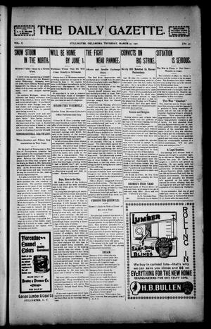 gazette daily 1901 okla stillwater vol ed wednesday march gateway issues title site
