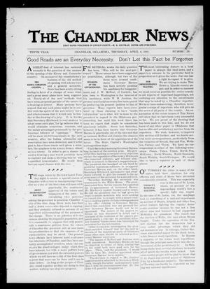 The Chandler News. (Chandler, Okla.), Vol. 10, No. 29, Ed. 1 Thursday, April 4, 1901