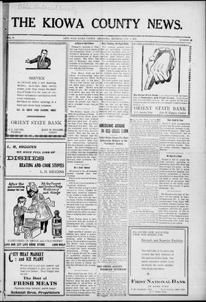 The Kiowa County News. (Lone Wolf, Okla.), Vol. 19, No. 49, Ed. 1 Thursday, November 4, 1920