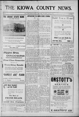The Kiowa County News. (Lone Wolf, Okla.), Vol. 18, No. 17, Ed. 1 Thursday, April 10, 1919