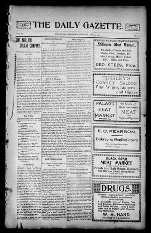 The Daily Gazette. (Stillwater, Okla.), Vol. 1, No. 76, Ed. 1 Saturday, May 4, 1901