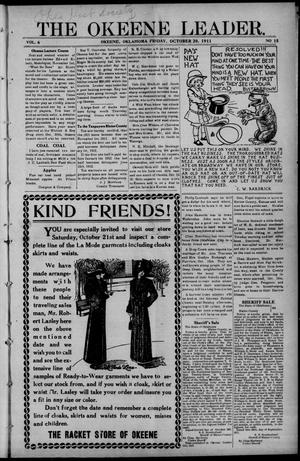 The Okeene Leader. (Okeene, Okla.), Vol. 6, No. 15, Ed. 1 Friday, October 20, 1911