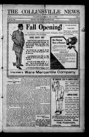 The Collinsville News. (Collinsville, Okla.), Vol. 11, No. 24, Ed. 1 Thursday, October 14, 1909
