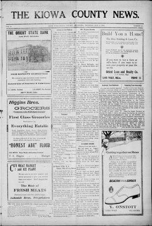 The Kiowa County News. (Lone Wolf, Okla.), Vol. 18, No. 22, Ed. 1 Thursday, May 15, 1919