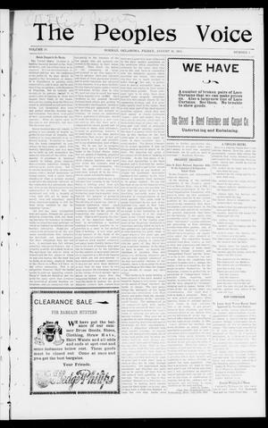 The Peoples Voice (Norman, Okla.), Vol. 10, No. 4, Ed. 1 Friday, August 16, 1901