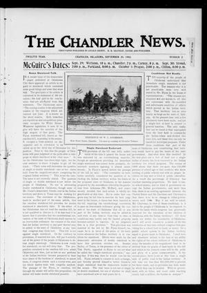 The Chandler News. (Chandler, Okla.), Vol. 12, No. 2, Ed. 1 Thursday, September 25, 1902