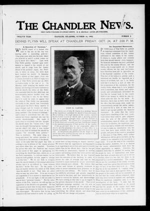 The Chandler News. (Chandler, Okla.), Vol. 12, No. 5, Ed. 1 Thursday, October 16, 1902