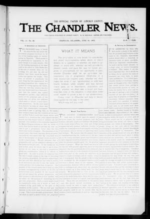 The Chandler News. (Chandler, Okla.), Vol. 13, No. 40, Ed. 1 Thursday, June 18, 1903