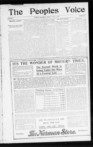The Peoples Voice (Norman, Okla.), Vol. 11, No. 52, Ed. 1 Friday, July 17, 1903