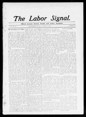 The Labor Signal. (Oklahoma City, Okla. Terr.), Vol. 3, No. 33, Ed. 1 Thursday, June 4, 1903