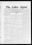 Newspaper: The Labor Signal. (Oklahoma City, Okla. Terr.), Vol. 3, No. 34, Ed. 1…